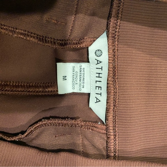 Athleta Rainier mid rise jogger burgundy size Medium - Picture 6 of 12